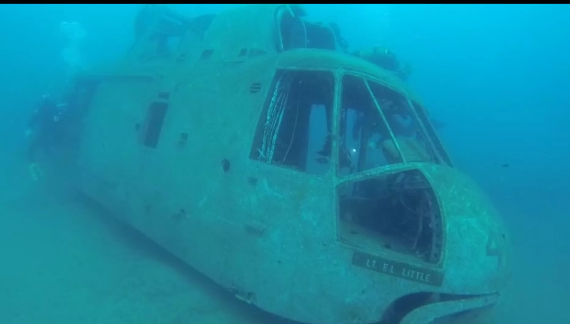 Cartagena Helicopter Wreck Dive
